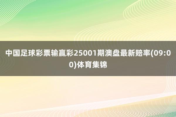 中国足球彩票输赢彩25001期澳盘最新赔率(09:00)体育集锦